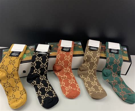 gucci dress sock set of 5|gucci socks how to wear.